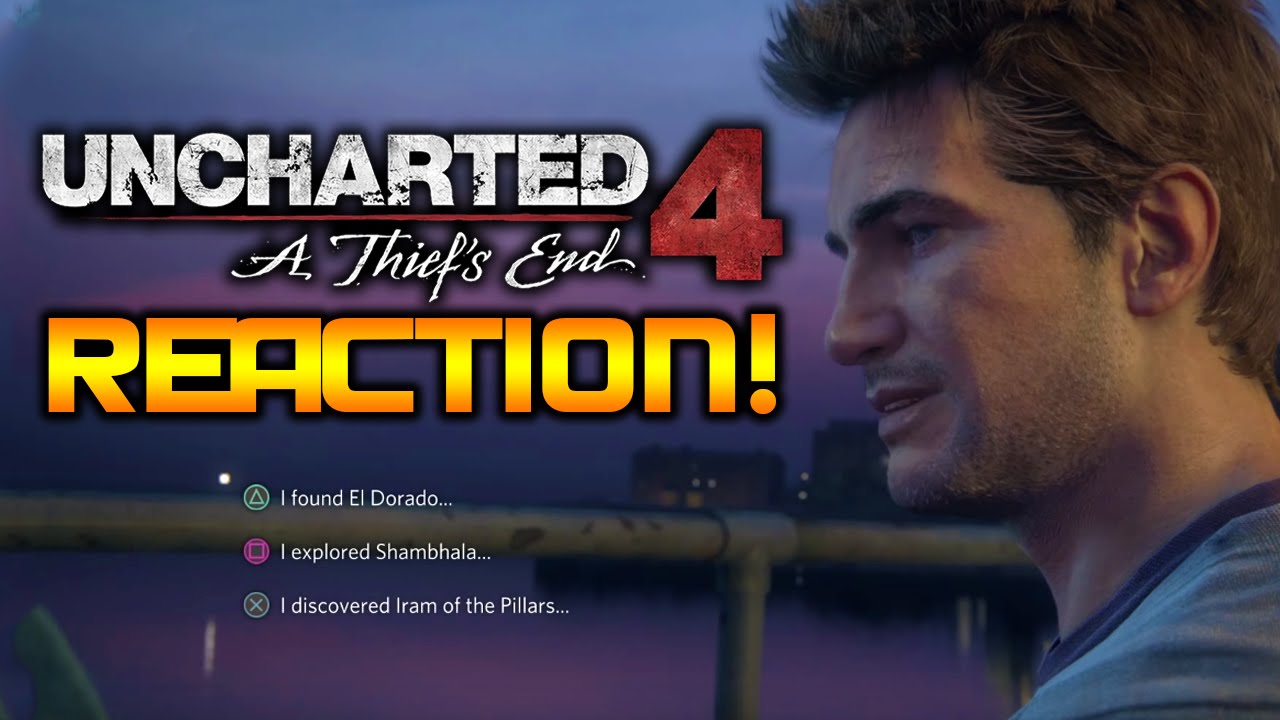 WHAT?! Uncharted 4: A Thief's End PSX 2015 Trailer Reaction!