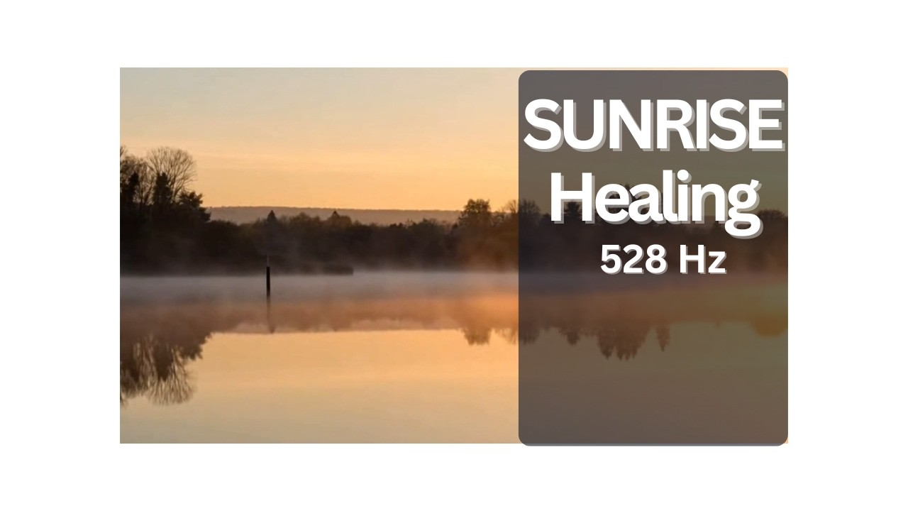 528 Hz Healing Sunrise 🌅 | Morning Meditation Music for Deep Relaxation & Positive Energy (3 Hours)
