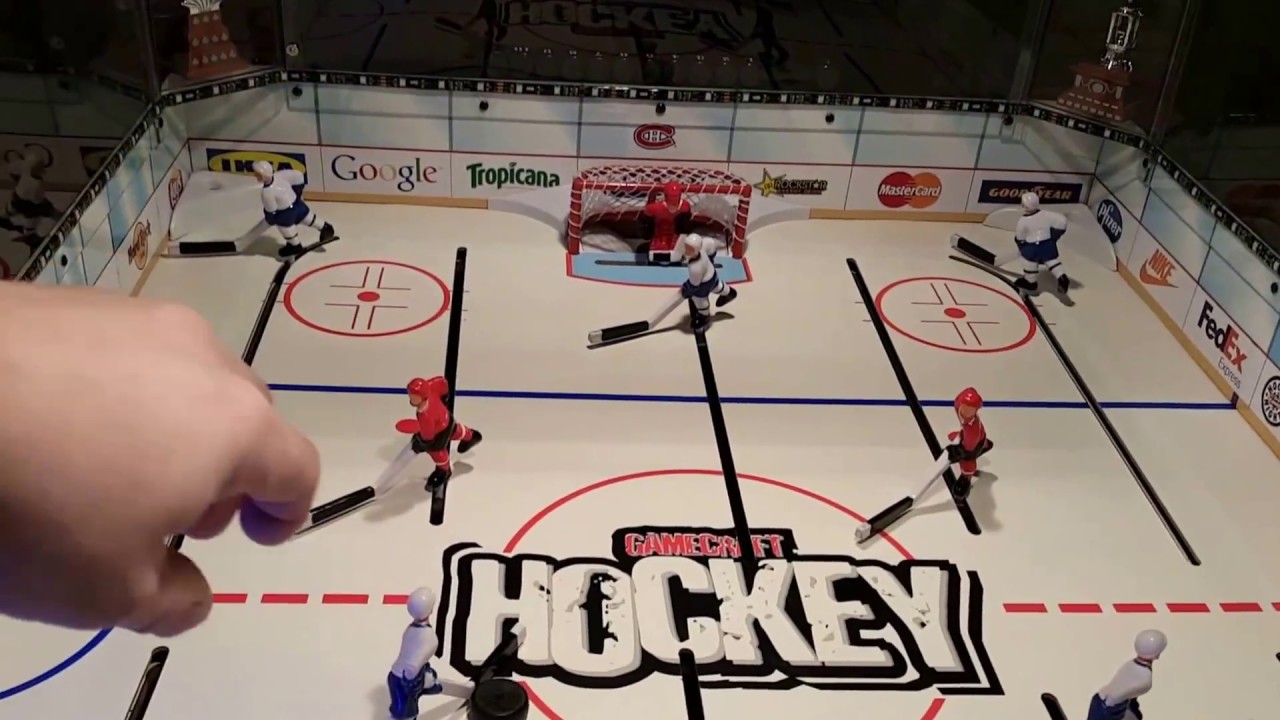Gamecraft Rod Hockey Table With Custom Electronic Scoreboard and Sound Systems