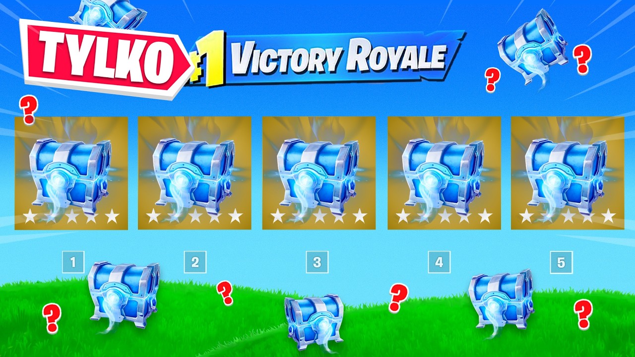 TYLKO ULEPSZONE SKRZYNIE CHALLENGE w Fortnite