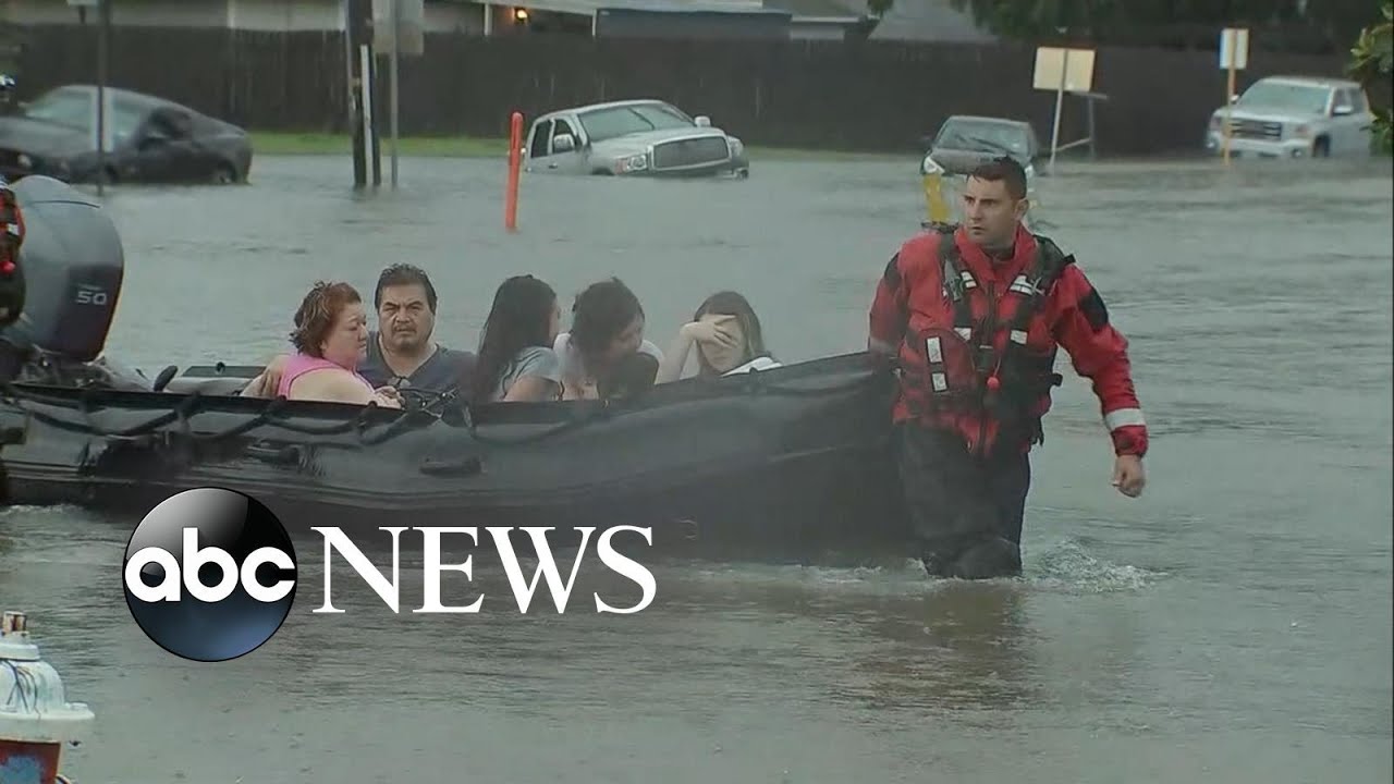Thousands rescued in Houston amid catastrophic flooding