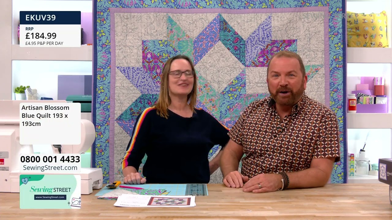 30/03/2025 - Sewing Street with Stuart Hillard, Jenny Jackson & Lynne Goldsworthy