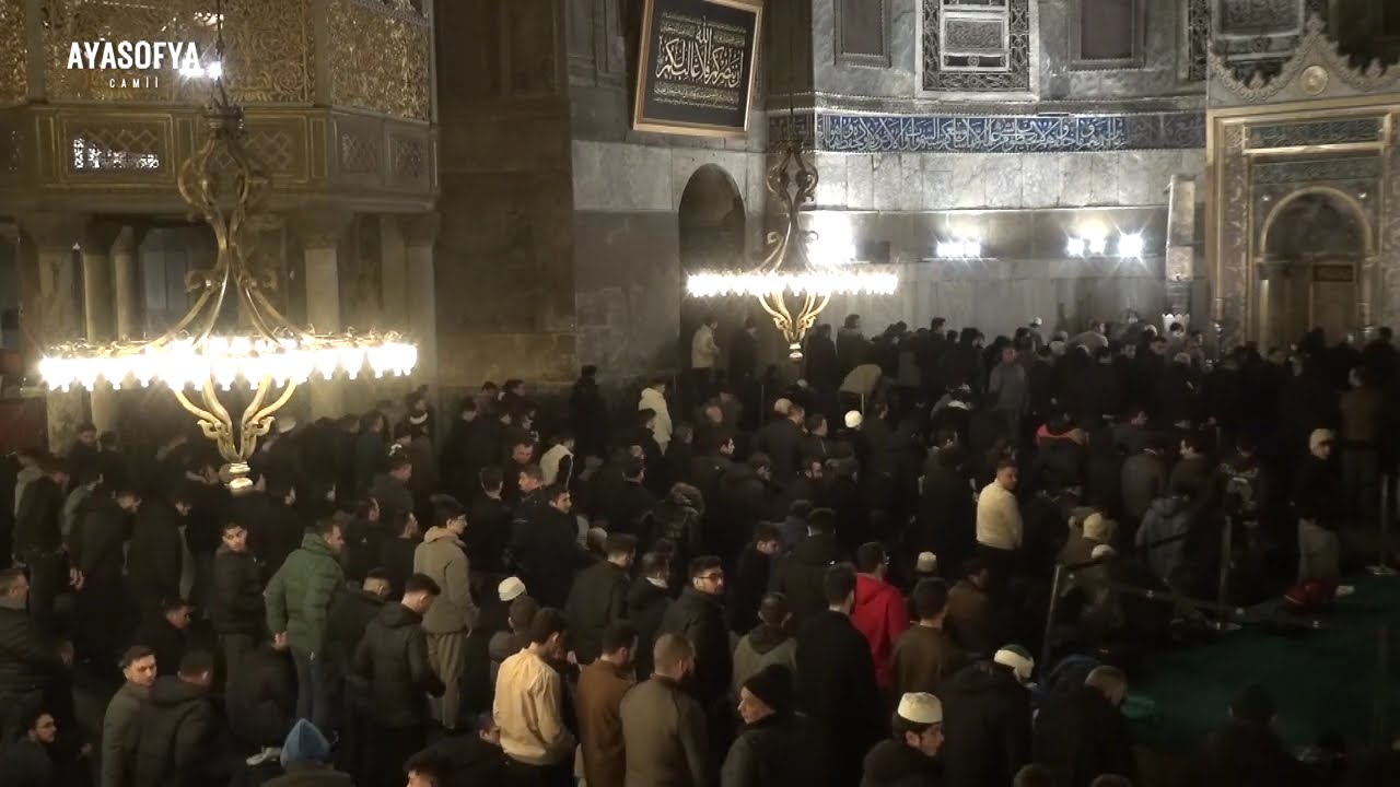 Ayasofya'da Enderun Usulü Teravih | İmam Bünyamin Topçuoğlu