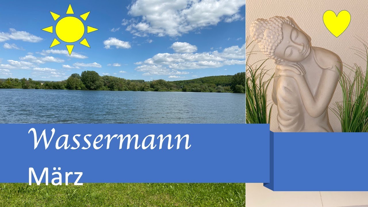 Wassermann ♒️ März 👉 Neuausrichtung  wäre wichtig🍀