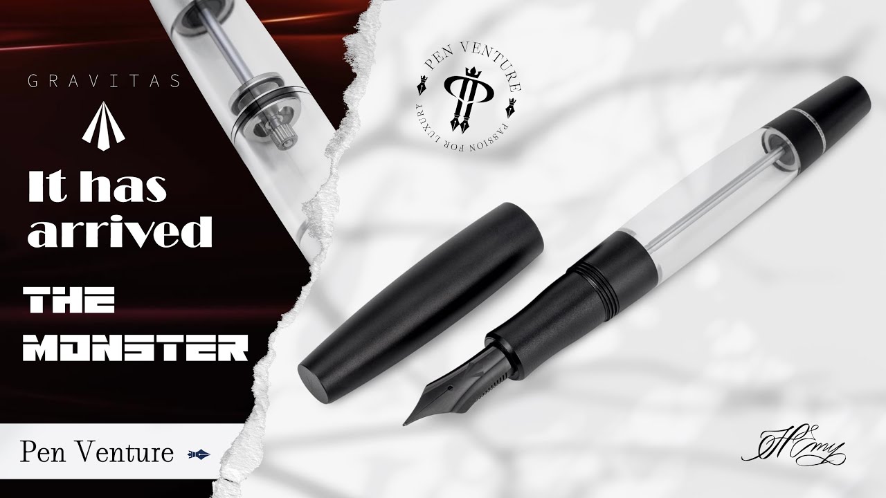 Gravitas - Monster 💥 Kraken Filler Review | 7ml of ink |