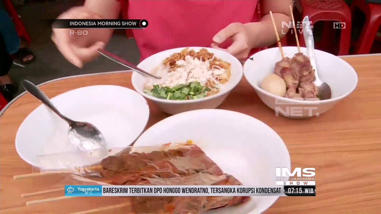 Sarapan Syahdu, Bubur Ayam Monas Di Kawasan Bendungan Hilir