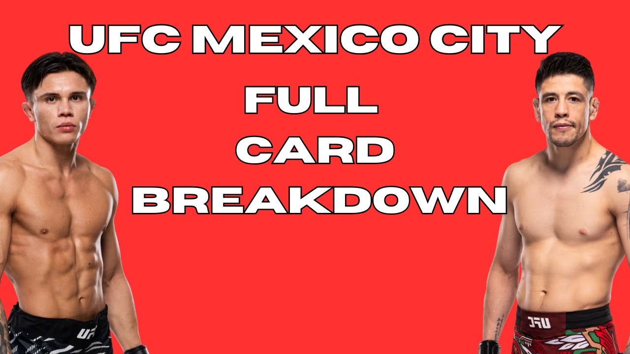 UFC Mexico City: Moreno vs Kavanagh Best Bets and Predictions