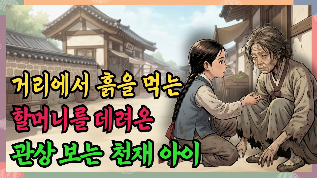 거리에서 흙을 파 먹고 있는 할머니를 구한 8살 천재 소년, 그 할머니의 정체가 밝혀지며 20년의 비밀이 밝혀지는데...ㅣ조선야담ㅣ시니어오디오북 | 야담옛날이야기