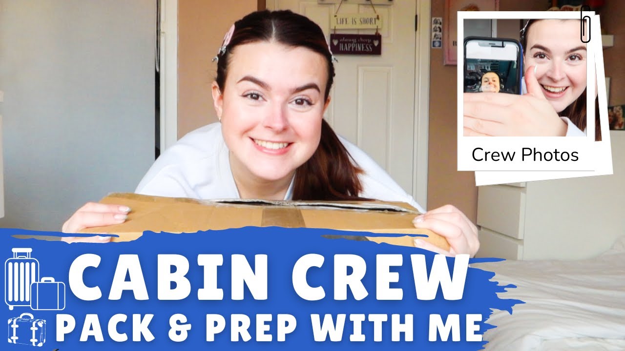 CABIN CREW PACK & PREP WITH ME! | Suitcase Unboxing & What's In My Bags?