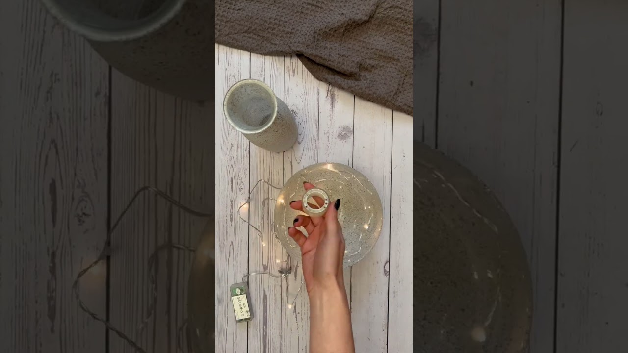 Ikea Hack Pilzlampe #shorts #diy #lampe #handmade #ikea
