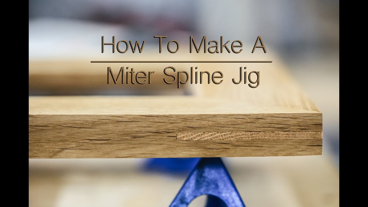 Miter Spline Jig // Woodworking // DIY Jig