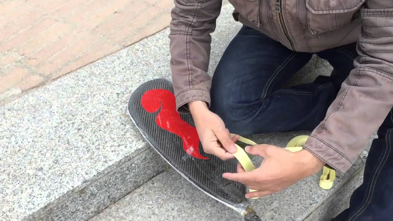 Arreglar pala con una tira de Kevlar