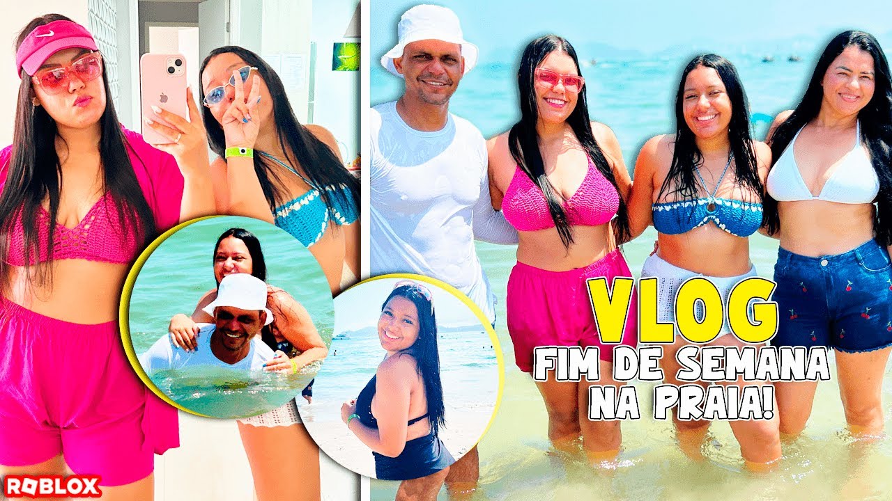 VLOG: UM FIM DE SEMANA NA PRAIA! 🏖