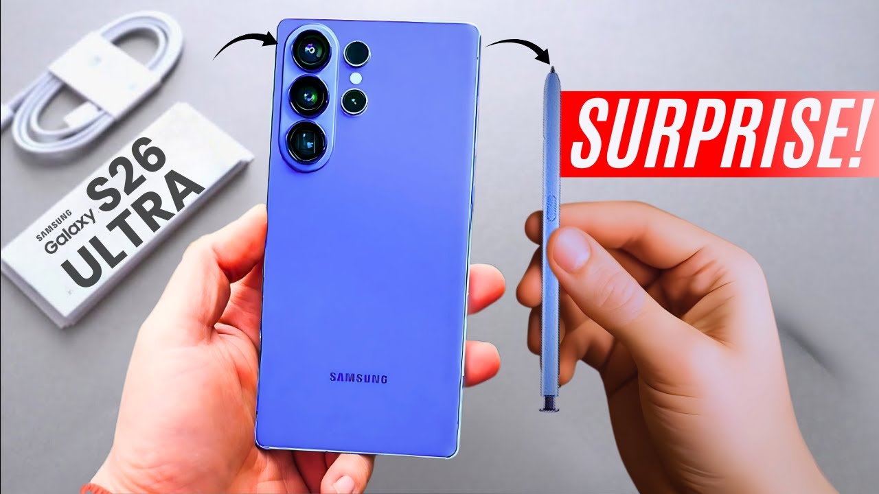 Samsung Galaxy S26 Ultra - NEW SPEN - SURPRISE SURPRISE!