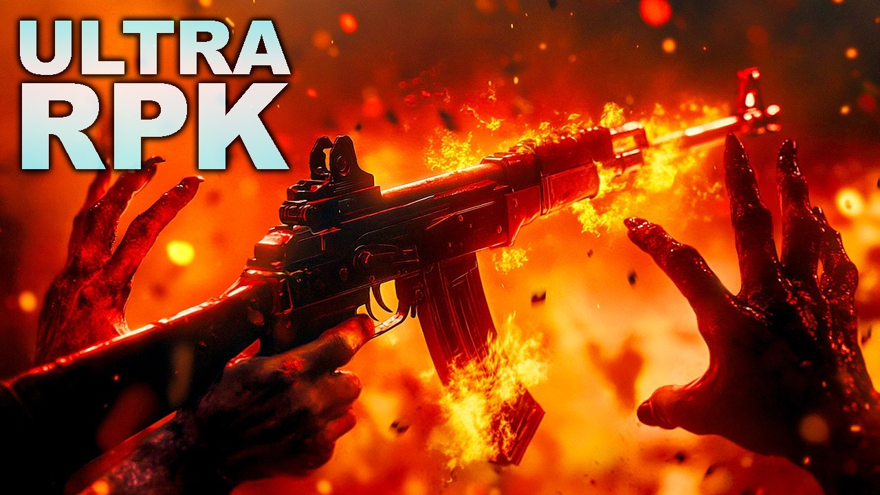 SUPER PACKED RPK IN ZOMBIES (Call of Duty Zombies)