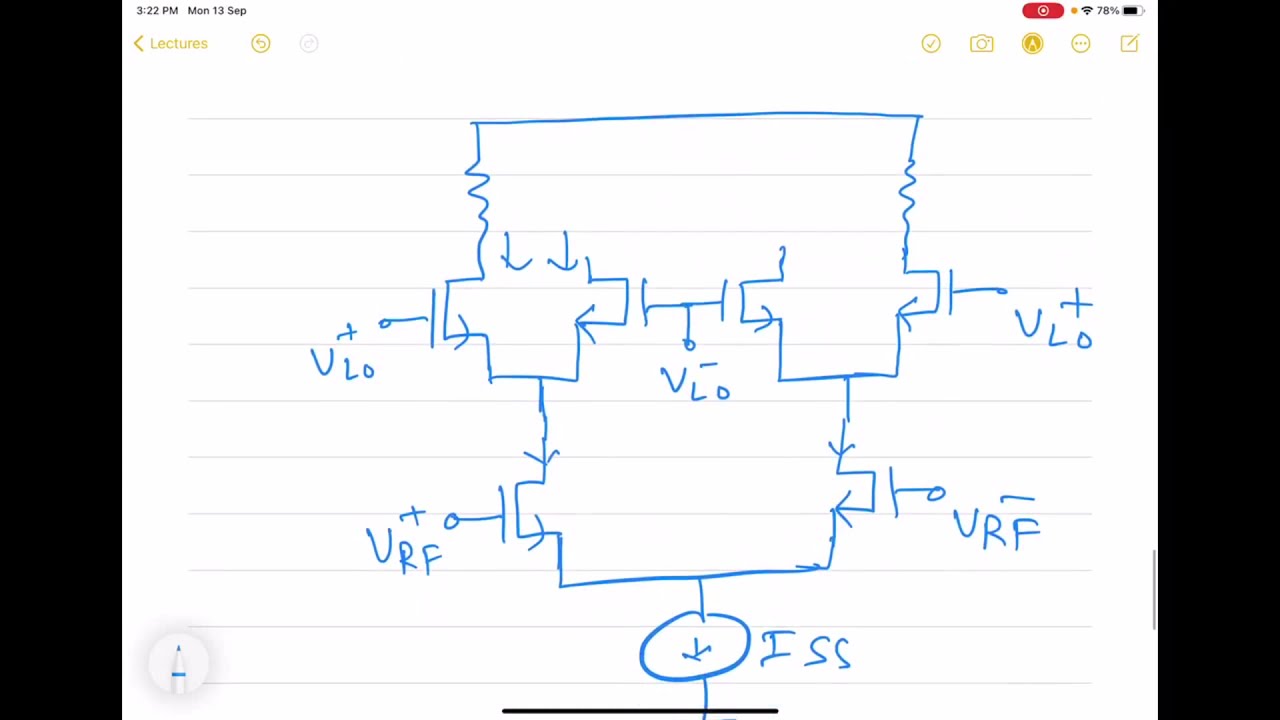 Radio Frequency Integrated Circuits (RFICs) - Lecture 20: CMOS Gilbert Cell Mixer