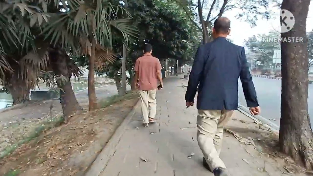 Morning walk in Dhaka city