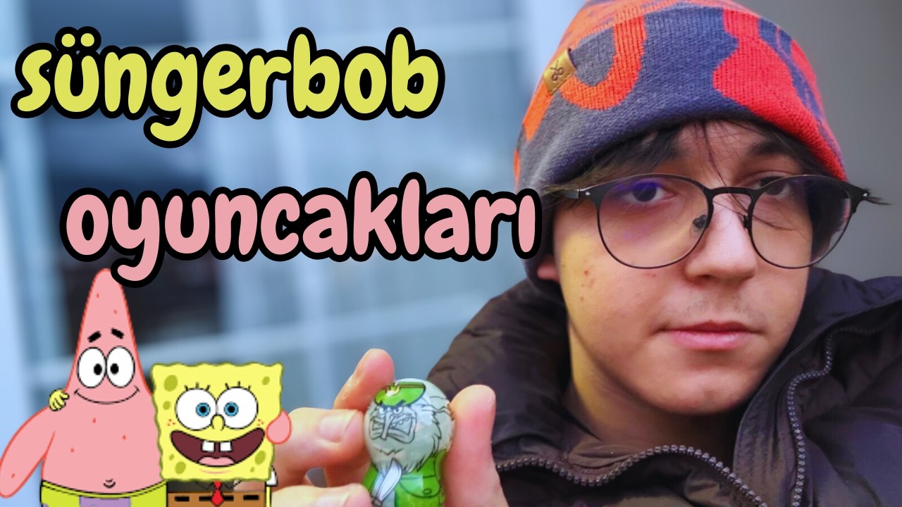 süngerbob hacıyatmaz süpriz kutularından açtım!/vlog