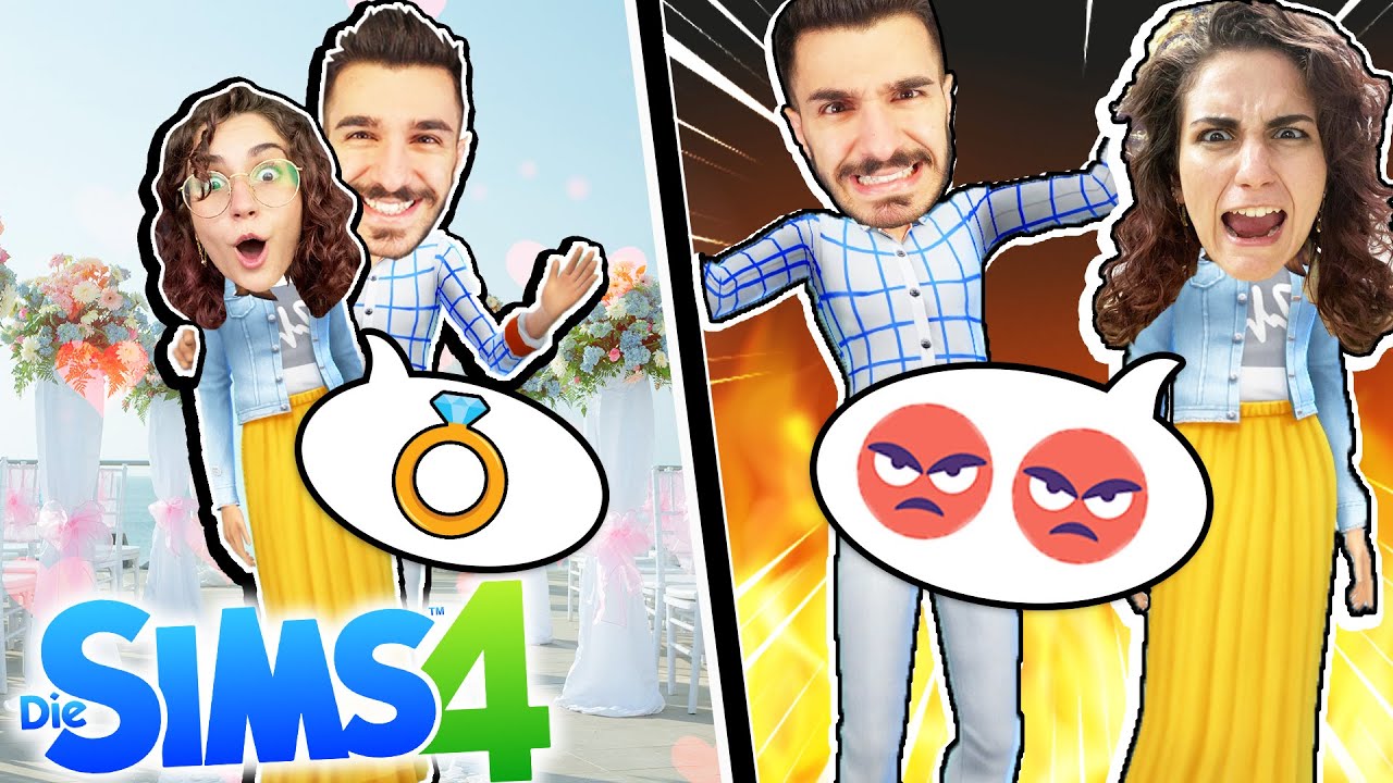 CLAUDIO IST EIFERSÜCHTIG AUF DANIAS NACHBAR! Frisch verheiratet & sofort geschieden [Sims 4]