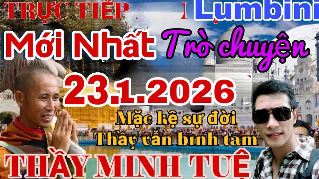 Người Truyền Lửa Thầy Minh Tuệ đang phát trực tiếp!