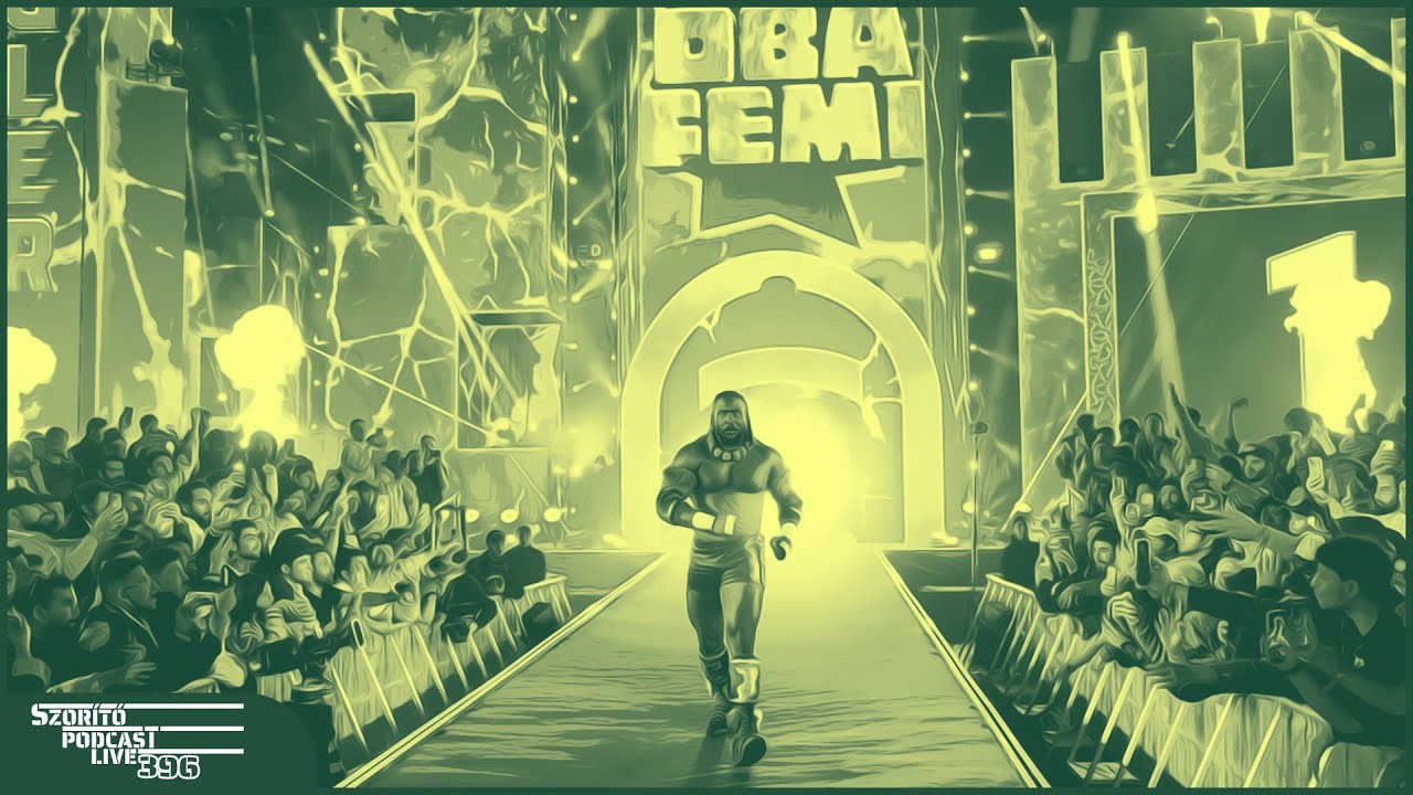 Szorító Podcast Live 396 -  Omos aki tud birkózni!