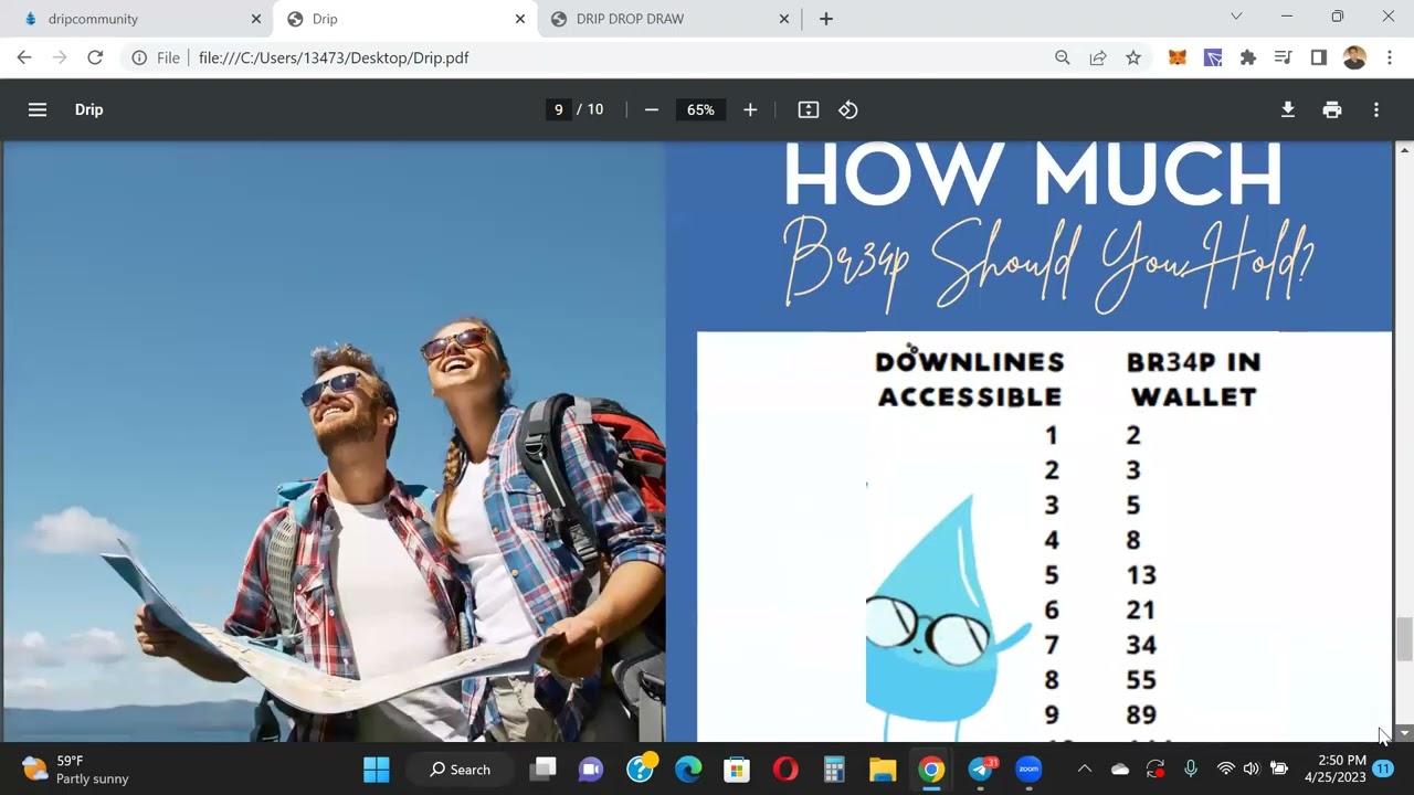 Drip Network - How To Use The Faucet To Get 1% Daily!