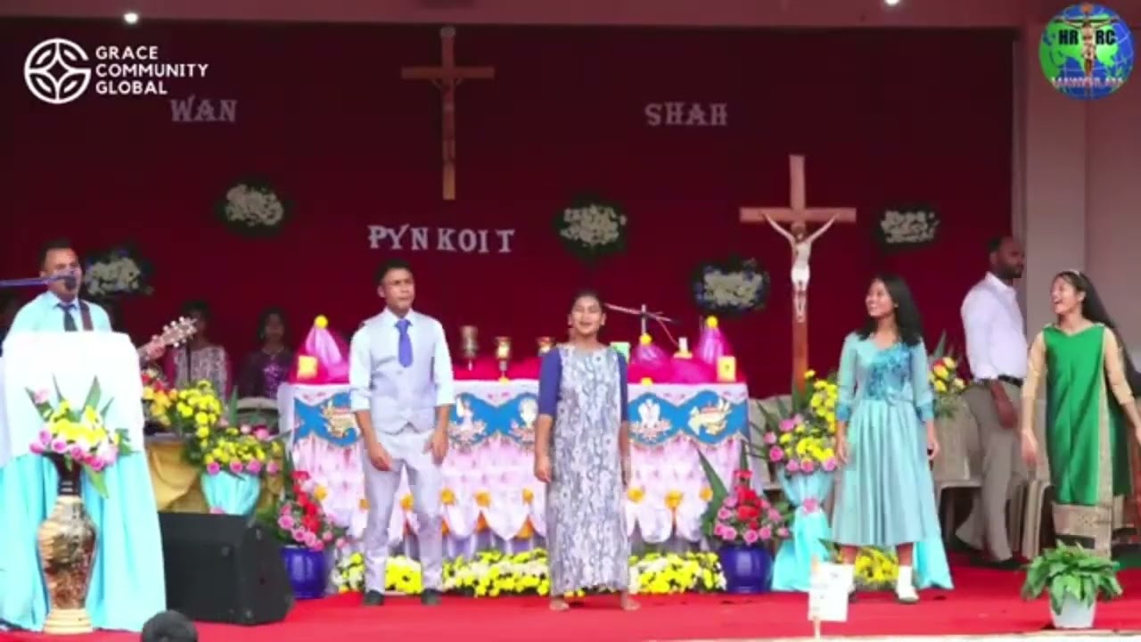 Jingshad kmen ha u Trai l Mega Bible Convention l HRRC Mawkhlam 