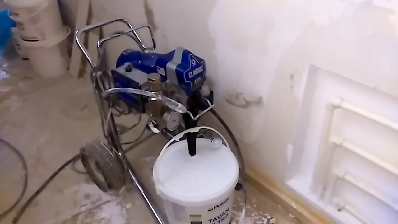 NURALİ KARADOĞAN  AİRLESS boya makinasıyla  tavan boya işiniz