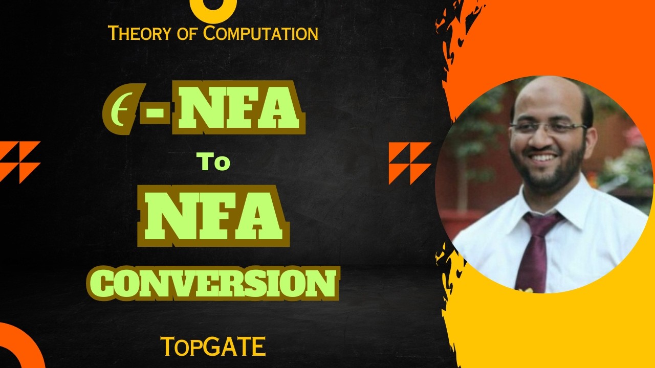 How to Convert ε-NFA to NFA | E-NFA to NFA | FLAT | TOC