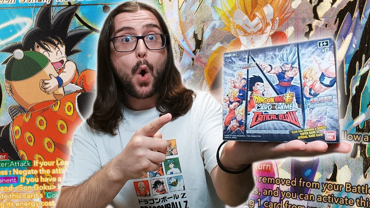 UNBOXING - CRITICAL BLOW - BT22 | Dragon Ball Super Card Game