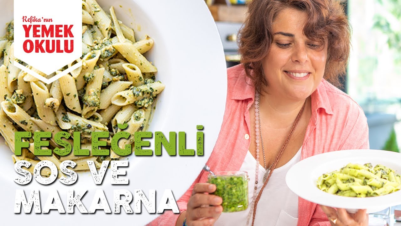 Yerli Pestonu Şimdi Hazırla Bütün Kış Her Şeyle 🍝🥗🥪🍳🥔 Ye! Fesleğenli Sos ve Makarna Tarifi