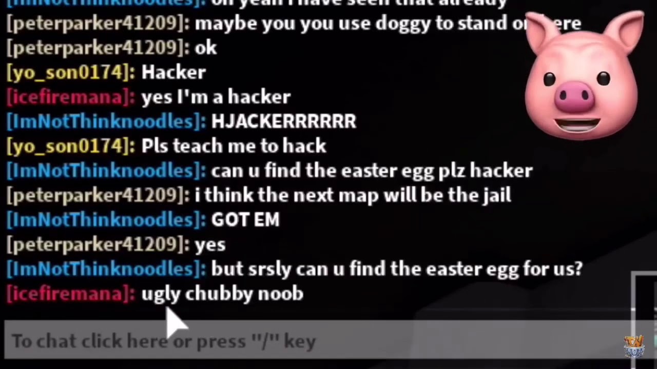 Thinknoodles is an ugly chubby noob?