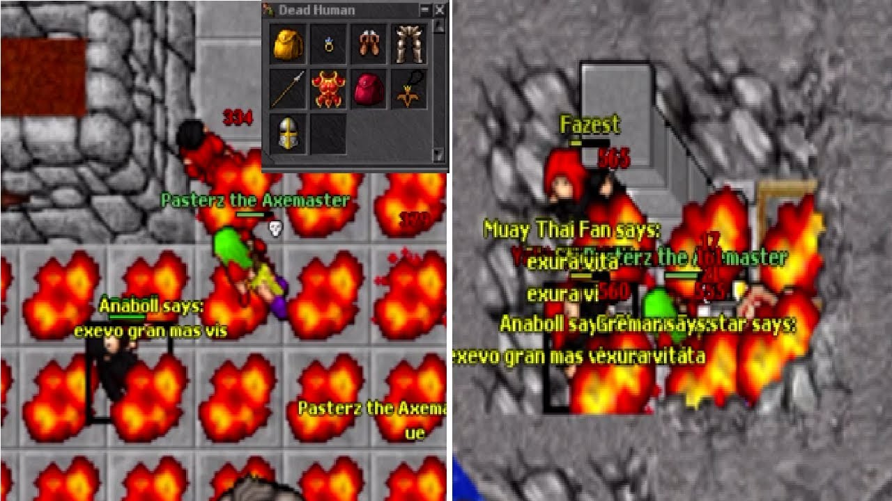 Old Tibia - Pasterz~ EK119 in Death Elevator (Furora 2006 7.6)