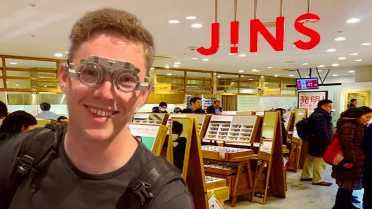 Buying Glasses @ JINS In Japan