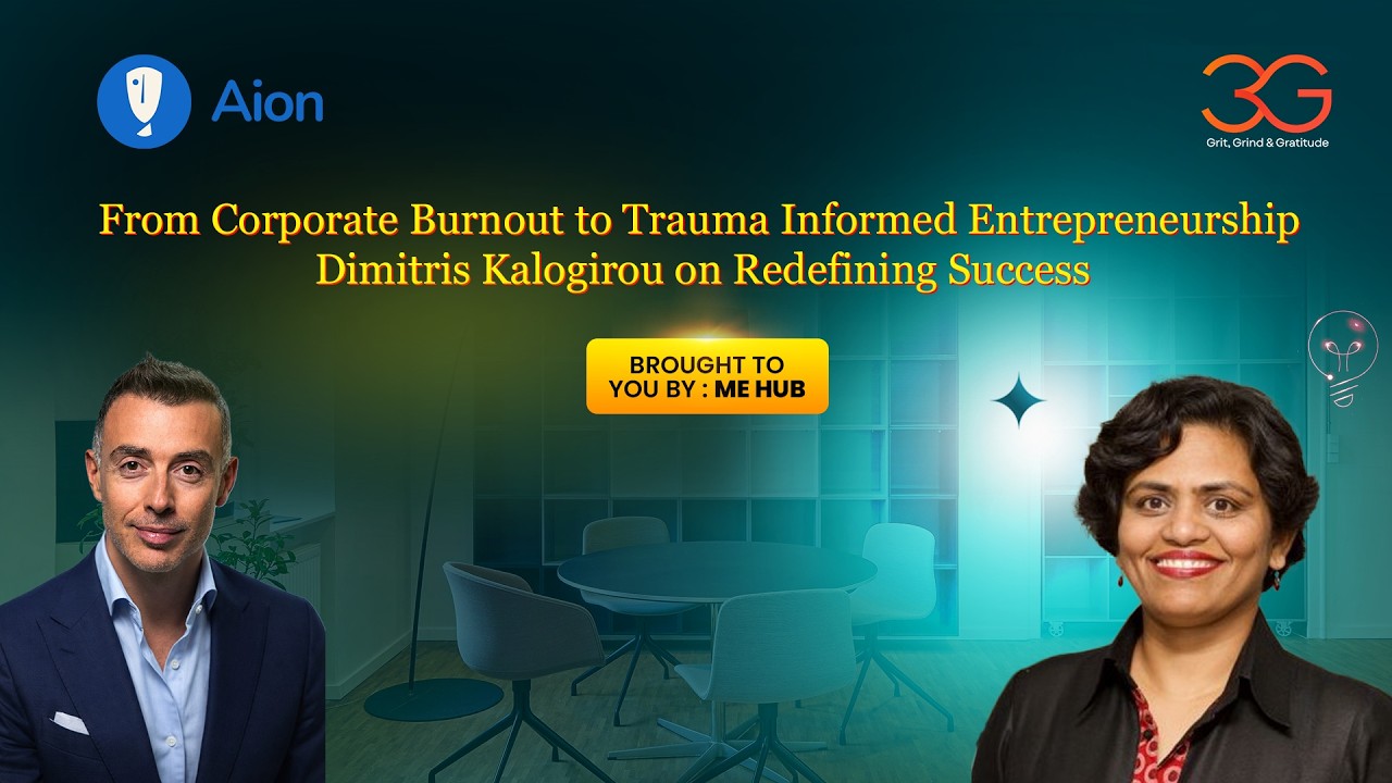 From Corporate Burnout to Trauma Informed Entrepreneurship Dimitris Kalogirou on Redefining Success