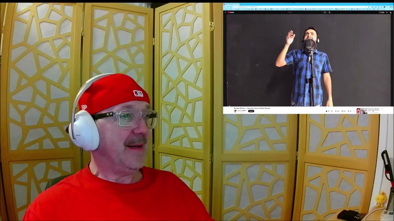 1st Time Reaction to Gabriel Henrique - Heart Will Go On