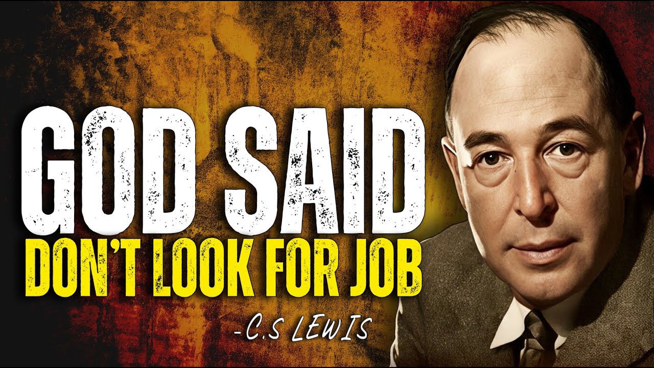 Feeling Lost in Life? This Will Change How You See WORK Forever ~ C.S. Lewis
