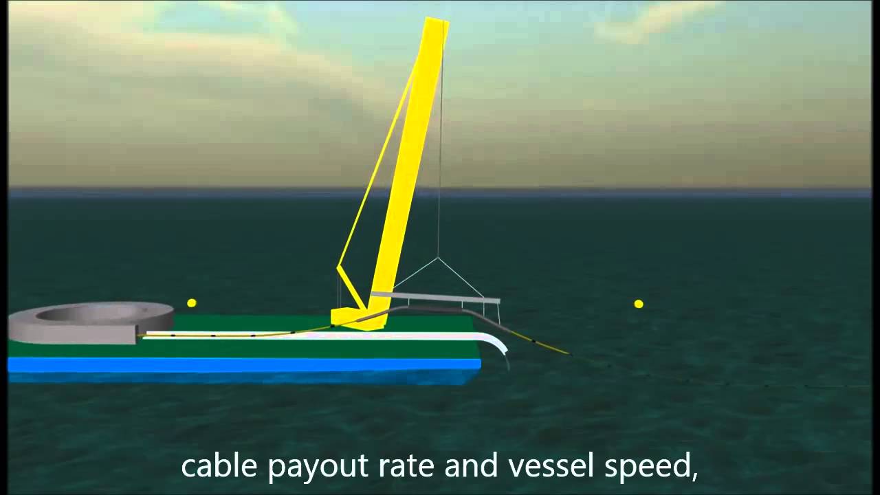Offshore wind export cable joint overboarding