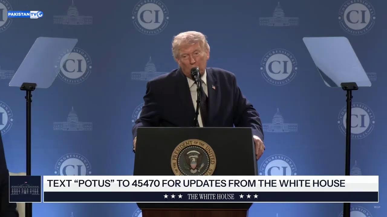 LIVE: President Trump Delivers Remarks to the Republican Members Issues Conference