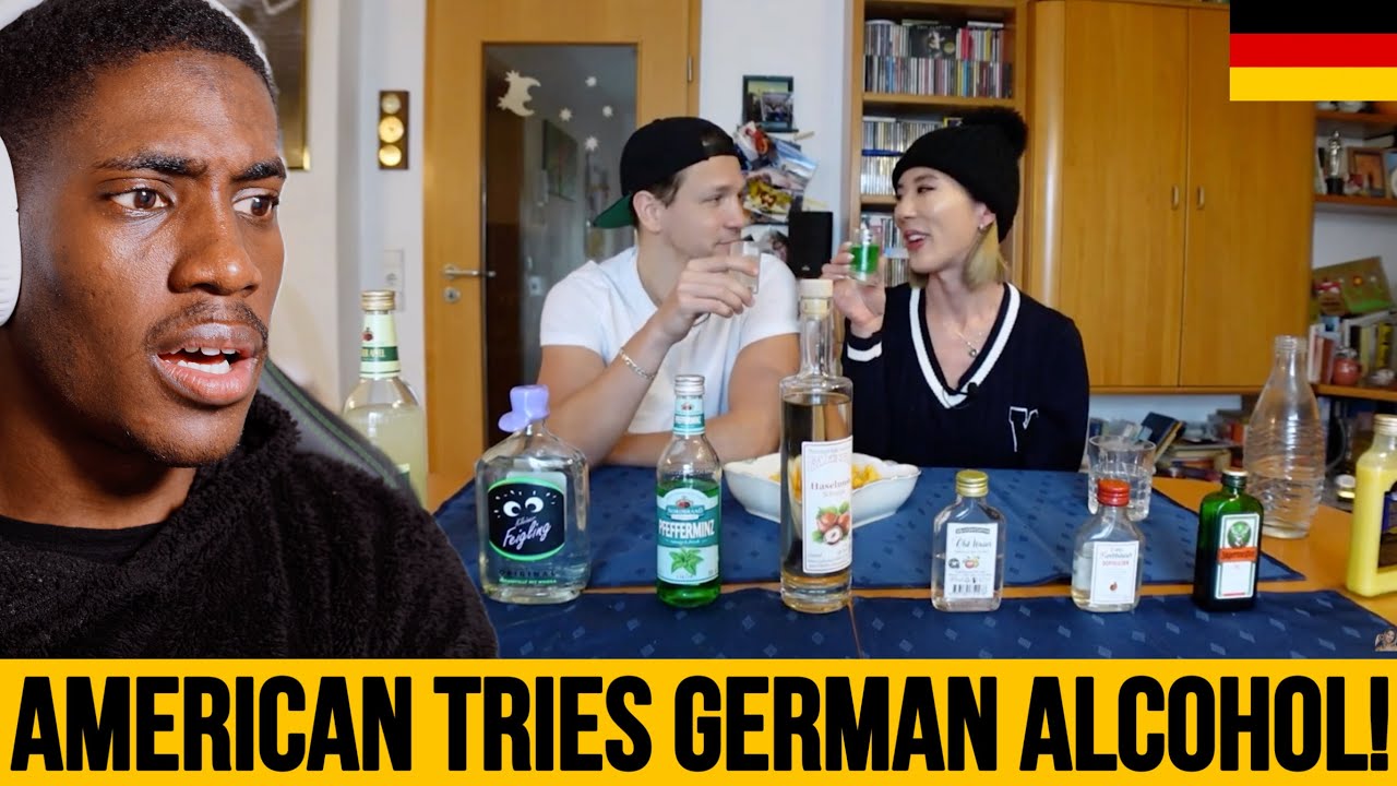 American Tries German ALCOHOL for the First Time