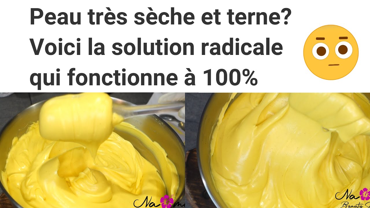 OUBLIEZ DEFINITIVEMENT LA PEAU SECHE ET  TERNE// CREME NATURELLE   CLARIFIANTE ET NOURRISSANTE