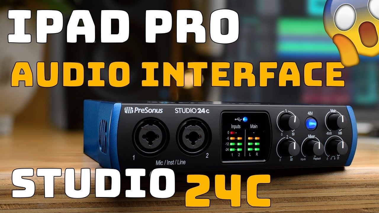 Лучший аудиоинтерфейс для iPad Pro (2021) — Часть 1 — Обзор Presonus Studio 24c — Granted Geek Show