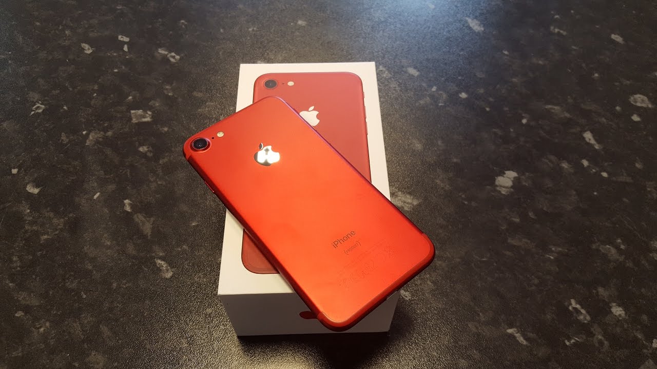iPhone 7 RED Unboxing