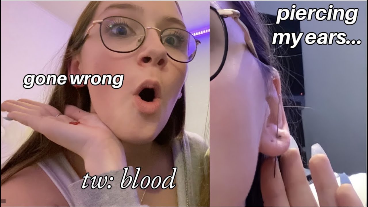 best friend pierces my ears *GONE WRONG* ft. kellymichalita