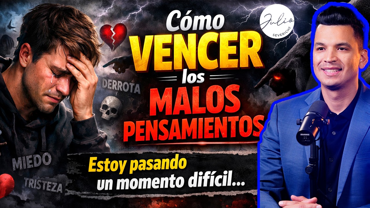 🔵Vence LOS MALOS PENSAMIENTOS y TENGO GRANDE PROBLEMAS😲Tiempo Reflexionar👍Pastor Julio Severiche🙌R93