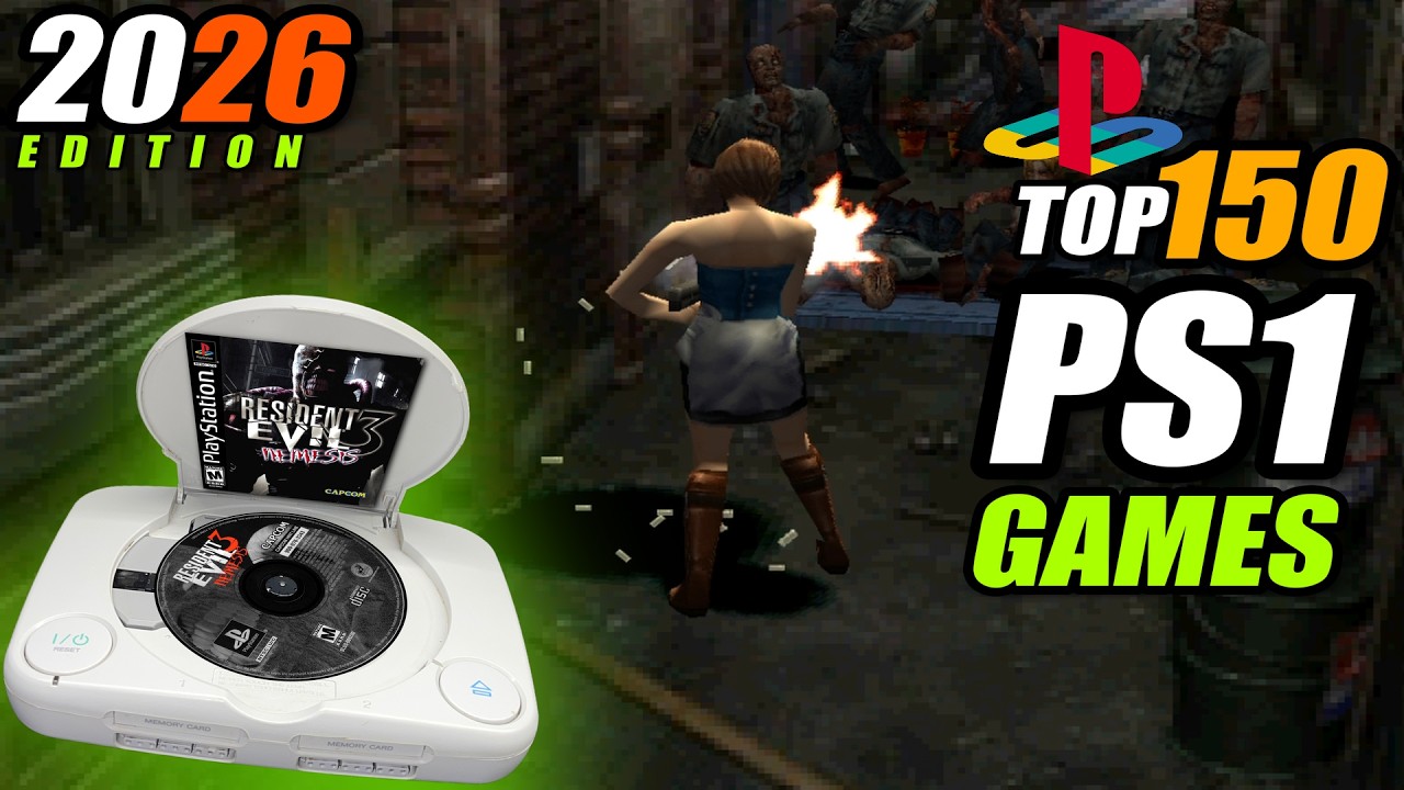 Top 150 ps1 games of all time | 2026 edition | best playstation 1 games