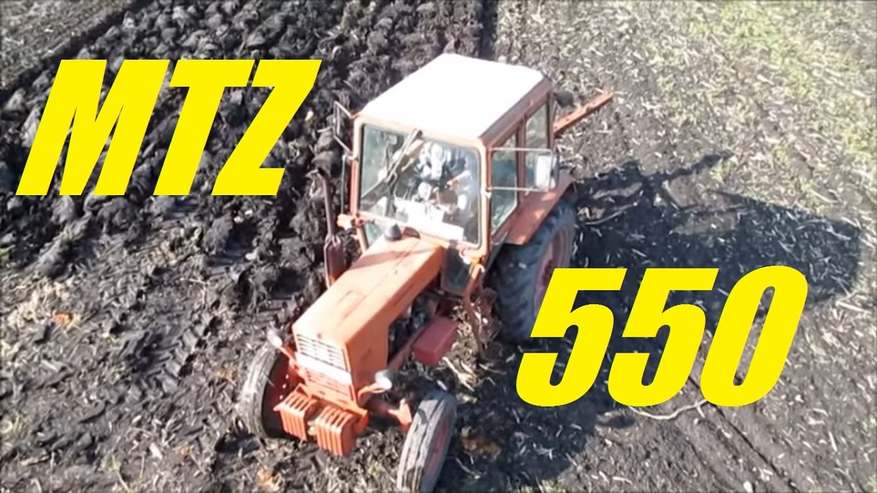 MTZ 550 Szántás Jászladány