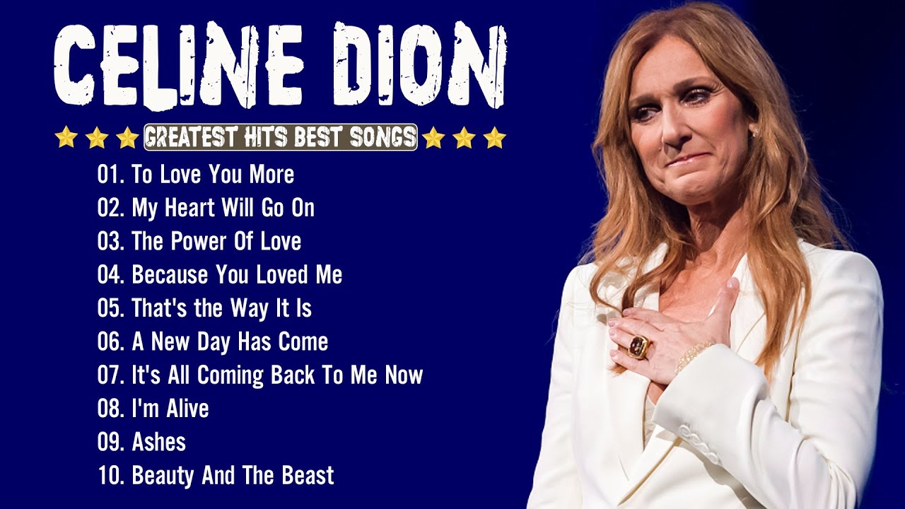 Celine Dion Greatest Hits 2025 😍 Celine Dion Full Album 😍 Best Songs Of Celine Dion