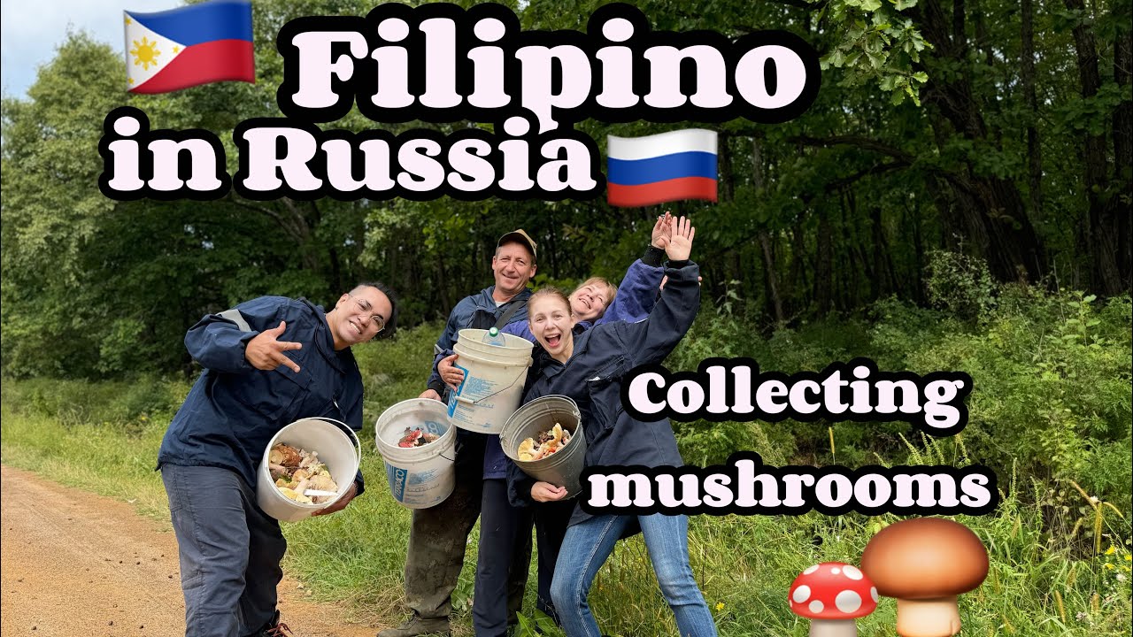 FILIPINO IN RUSSIA: MY PINOY HUSBAND FIND A BEAR IN THE FOREST?? 🇵🇭🇷🇺