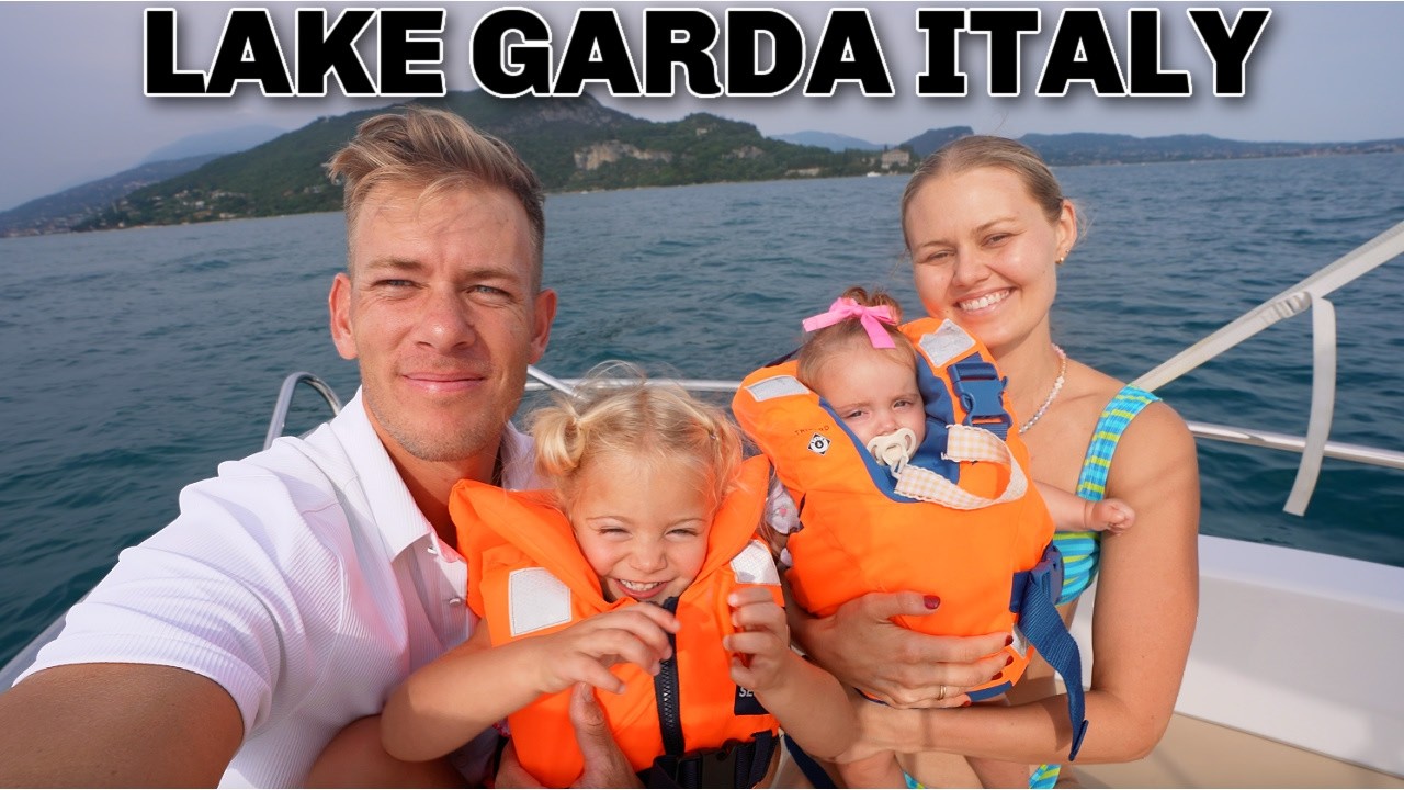 Taking a Boat out on Lake Garda in Italy